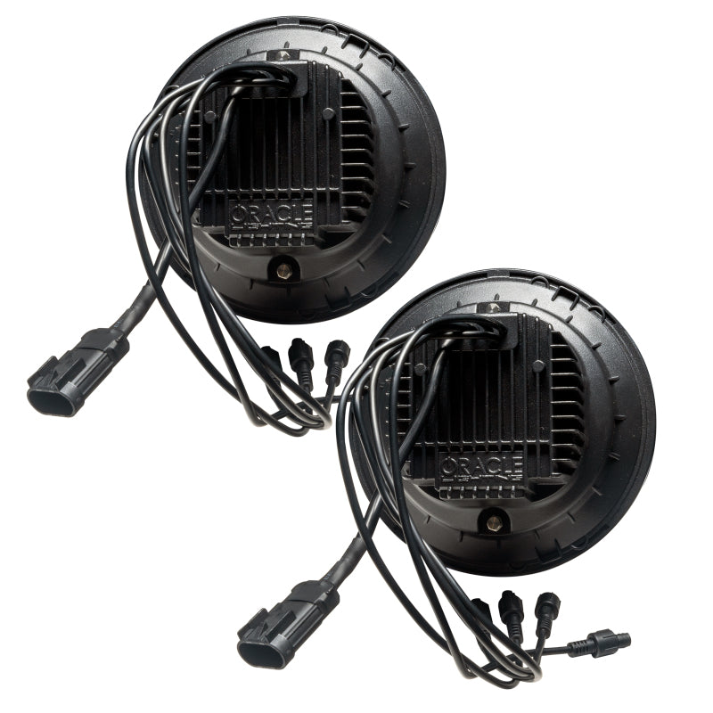 ORACLE Lighting 07-18 Jeep Wrangler JK Oculus 7in. ColorSHIFT Bi-LED Projector Headlights NO RETURNS