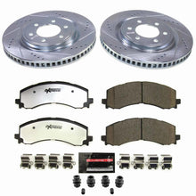 Load image into Gallery viewer, Power Stop 22-23 Ford F-150 Lightning Front Z36 Truck &amp; Tow Brake Kit