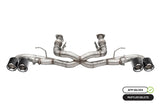 Corsa 20-25 Chevrolet Corvette C8 RWD 3in Xtreme Cat-Back Exhaust w/4.5in Carbon Fiber Polished Tips
