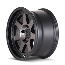 Load image into Gallery viewer, Mayhem 8300 Prodigy 17x9 / 5x127 BP / -6mm Offset / 78.1mm Hub Matte Black w/ Dark Tint Wheel