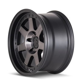 Mayhem 8300 Prodigy 17x9 / 5x127 BP / -6mm Offset / 78.1mm Hub Matte Black w/ Dark Tint Wheel