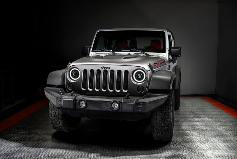 ORACLE Lighting 07-18 Jeep Wrangler JK Oculus 7in. Switchback Bi-LED Projector Headlights NO RETURNS