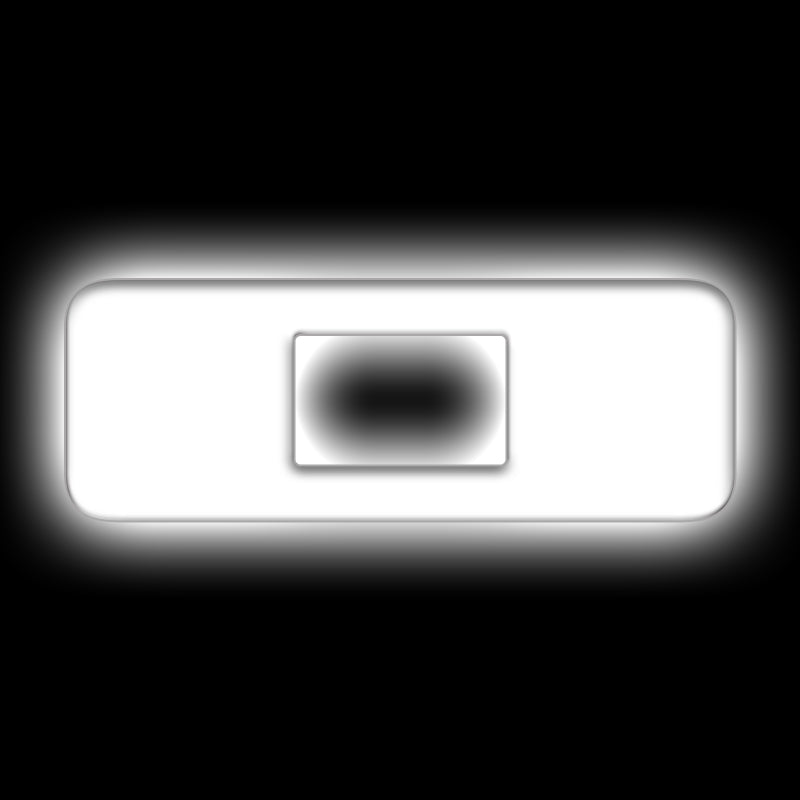 ORACLE Lighting Universal Illuminated LED Letter Badges - Matte White Surface Finish - O NO RETURNS