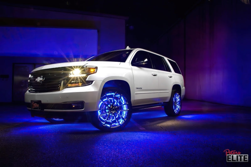 Oracle LED Illuminated Wheel Rings - ColorSHIFT No Remote - ColorSHIFT No Remote NO RETURNS