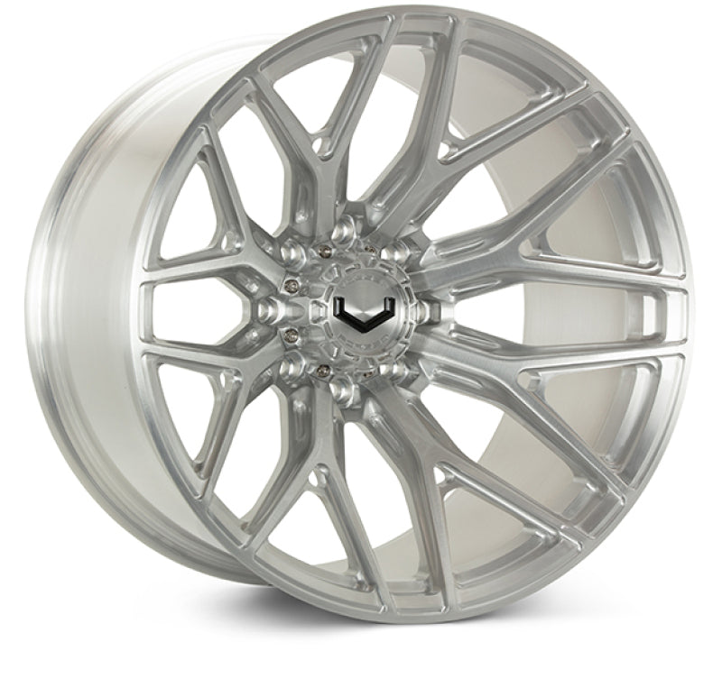 Vossen VFX-03 22x10 - 8x180 - ET18 - Super Deep - 124.3 - Brushed Gloss Clear Wheel