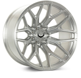 Vossen VFX-03 22x12 - 8x180 - ET44 - Ultra Deep - 124.3 - Brushed Gloss Clear Wheel