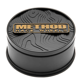 Method Wheels Center Cap TOPO Push-Through - Bronze