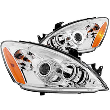 Load image into Gallery viewer, ANZO 2004-2007 Mitsubishi Lancer Projector Headlights w/ Halo Chrome (CCFL)