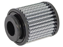 Load image into Gallery viewer, aFe Magnum FLOW Crankcase Vent Filter 1 IN F x 2-1/2 IN B x 2-1/2 IN T x 2-1/8 IN H