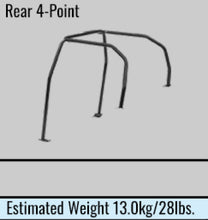 Load image into Gallery viewer, Cusco 88-91 Honda Civic (4th Gen EF3) 4-Point 4/5 Passenger Steel Safety21 Rollcage Kit - Black