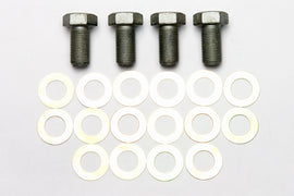 Wilwood bolt kit BRACKET/SPINDLE cpp drop spindle 5/8-18X1.25 LG hhcs W/WASHERS 4 pack
