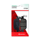 Brembo Honda Nss/Honda Sh/Honda Silverwing/Honda Forza/Honda Adv Carbon Ceramic Brake Pad - Rear