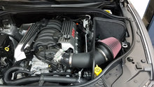 Load image into Gallery viewer, JLT 18-20 Dodge Durango SRT 6.4L Black Textured Cold Air Intake Kit w/Red Filter