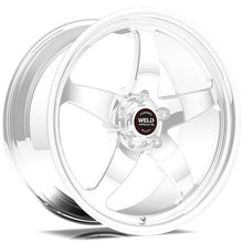 Load image into Gallery viewer, Weld S71 17x10 / 5x5 BP / 7.2in. BS Polished Wheel (High Pad) - Polished Single-Beadlock