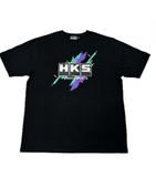 HKS T-SHIRT SUPER RACING v2 BLACK L