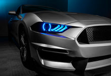 Load image into Gallery viewer, Oracle Lighting 18-23 Ford Mustang Dynamic ColorSHIFT LED Headlights - Black Series NO RETURNS