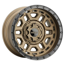 Weld Off-Road 17x9 Crux 5x139.7 5x150 ET 00 BS 5.00 Satin Bronze/Black 110.2