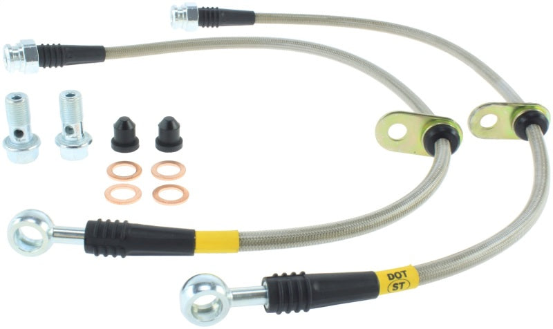 StopTech 07-09 Ford Edge / 07-09 Lincoln MKX Stainless Steel Rear Brake Lines