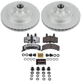 Power Stop 95-99 Chevrolet C1500 Front Z36 Coated Truck & Tow Brake Kit