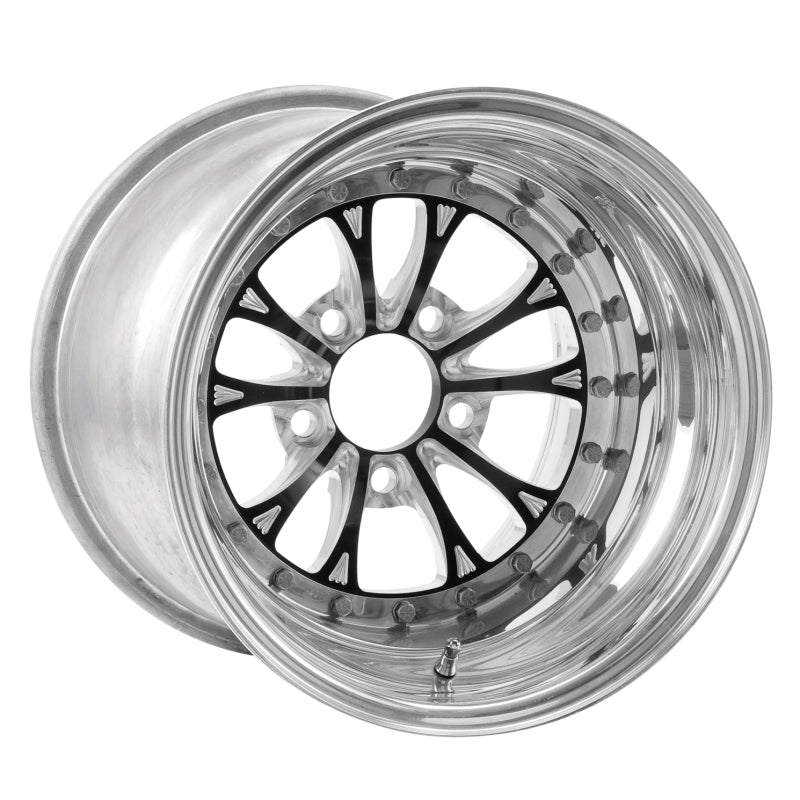 Weld Vitesse 15x8 / 5x4.5 BP / 4.5in. BS Black Wheel - Non-Beadlock