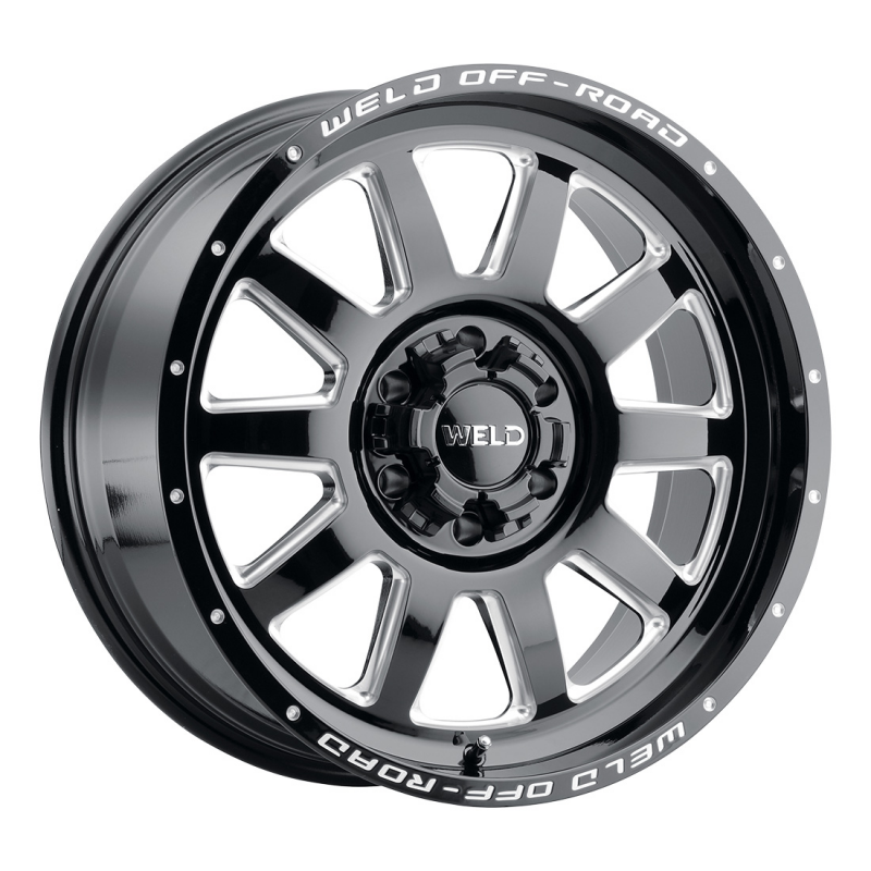 Weld Stealth 20x9 / 6x135 / 5 BS / 106.1 HB - Gloss Black Milled - Non-BL Wheel