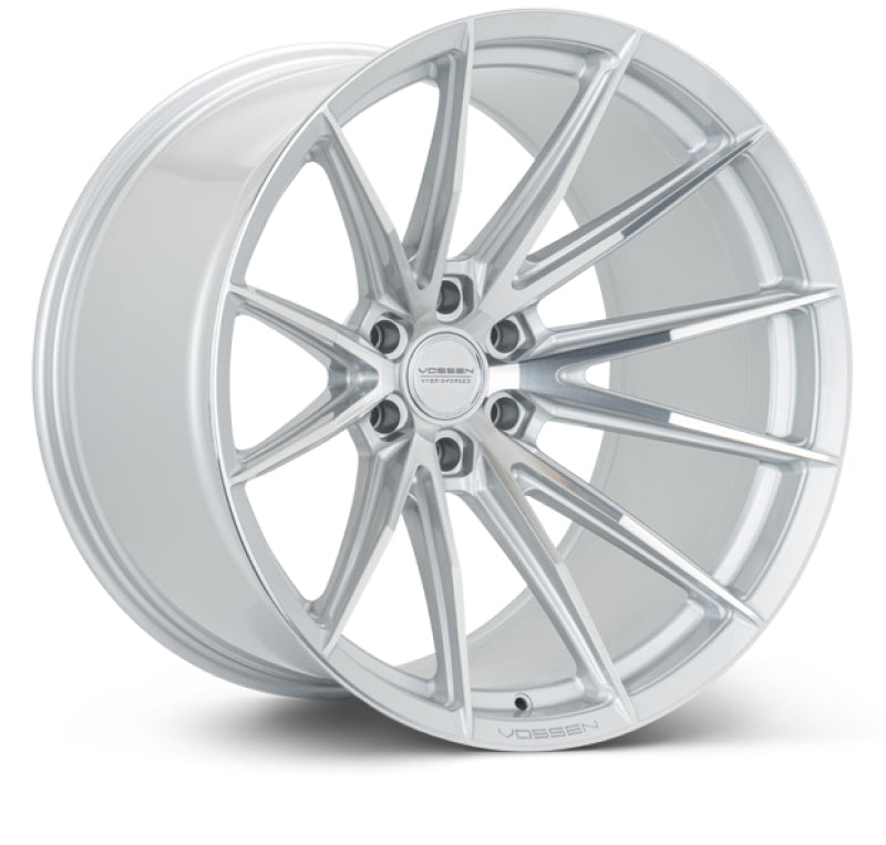 Vossen HFX-2 24x10 - 6x139.7 - ET25 - Deep - 106.1 - Silver Polished Wheel
