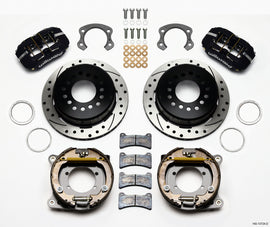 Wilwood Dynapro Low-Profile 11.00in P-Brake Kit Drilled Ford 8.8 Special w/2.50in Offset-5 Lug