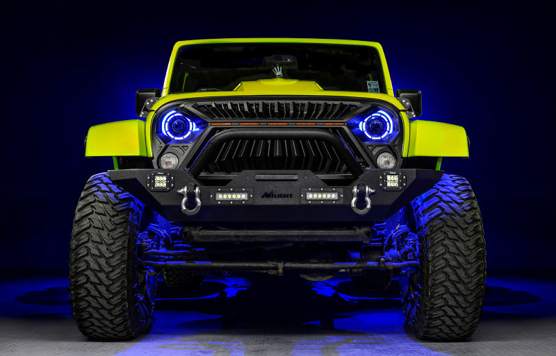 Oracle Oculus 7in ColorSHIFT Bi-LED Projector Headlights for Jeep Wrangler JK NO RETURNS