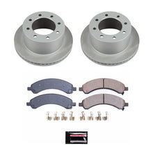 Load image into Gallery viewer, Power Stop 03-08 GMC Savana 3500 Rear Semi-Coated Rotor Kit