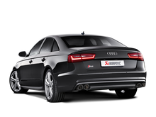 Load image into Gallery viewer, Akrapovic 13-17 Audi S6 Avant/Limousine (C7) Evolution Line Cat Back (Titanium) w/ Carbon Tips