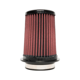 Injen 8-Layer Oiled Cotton Gauze Air Filter w/ Twist Lock - 3.5in ID / 5.5in Base / 6.3in H