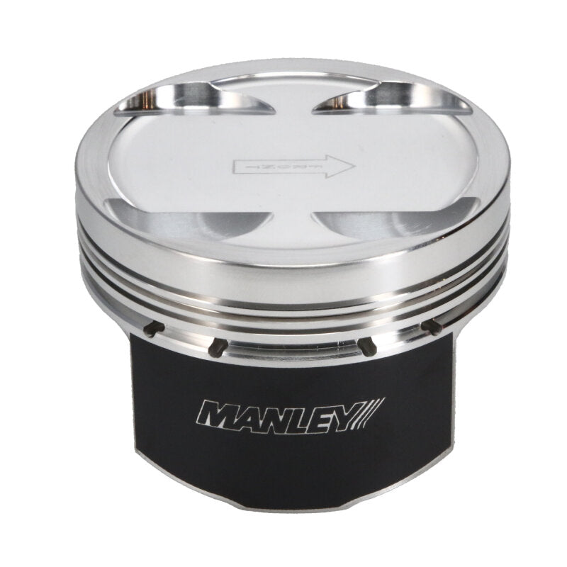 Manley Mitsubishi 2.0L 4B11T Piston Set - 86.00mm Bore 1.155in CH, -3.50 CC