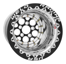 Load image into Gallery viewer, Weld Magnum 2.0 15x16 / 5x4.50 BP / 5in BS Black Center Wheel - Single Beadlock MTB