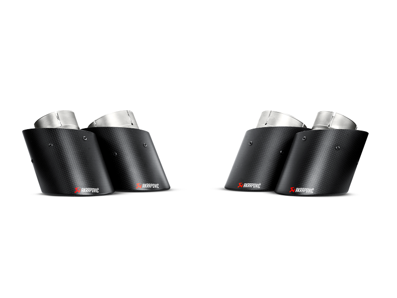 Akrapovic 13-17 Audi S6 Avant/Limousine (C7) Evolution Line Cat Back (Titanium) w/ Carbon Tips