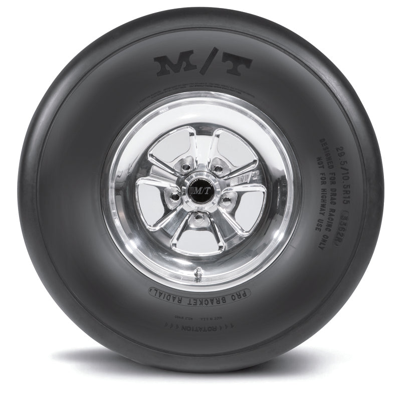 Mickey Thompson Pro Bracket Radial Tire - 27.0/10.5R17 X5 - 250657
