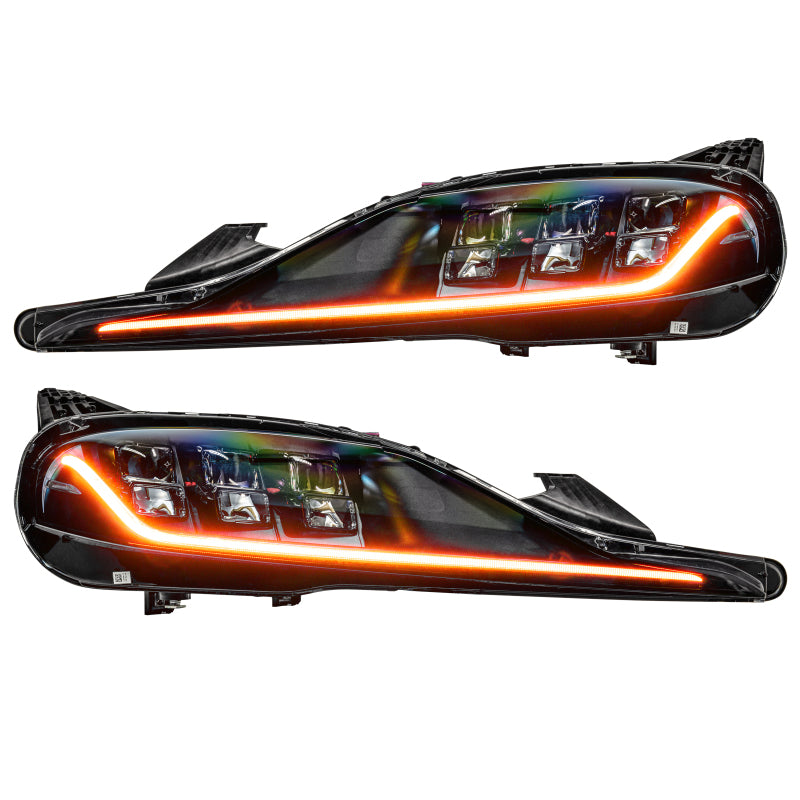 Oracle 20-21 Toyota Supra GR RGB+A Headlight DRL Upgrade Kit - ColorSHIFT 2 NO RETURNS