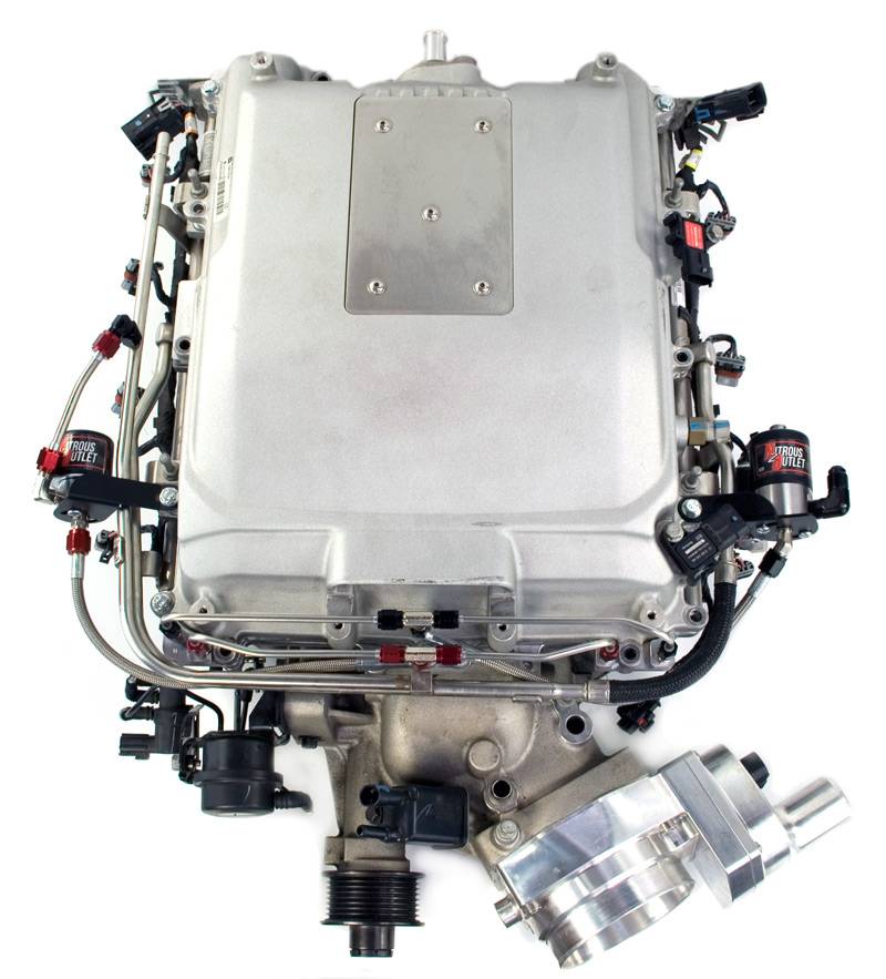LSA CTS-V Supercharger Blower Plate System (15lb Bottle)