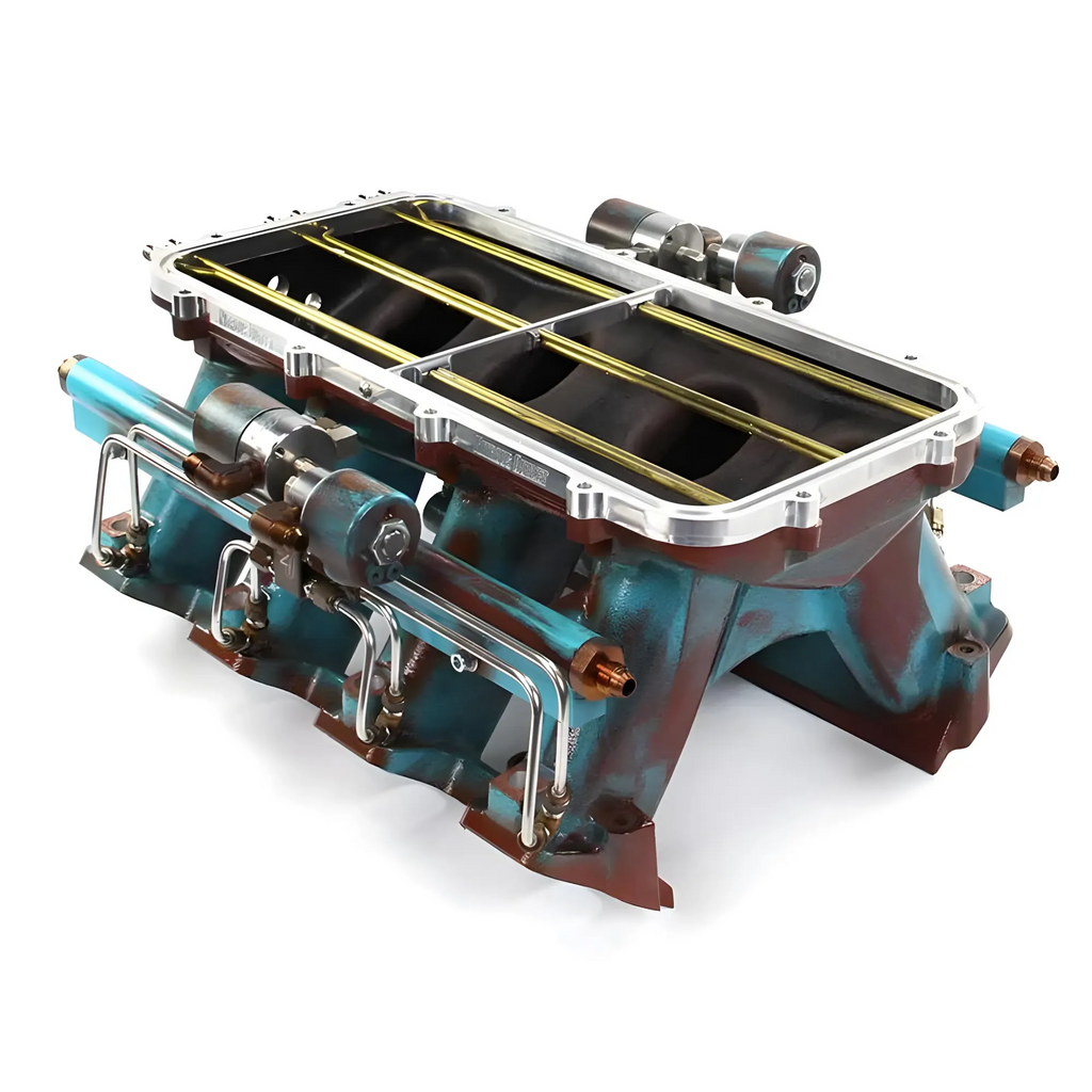 Holley Hi Ram Single Stage Nitrous Spacer Plate System (15lb Bottle)