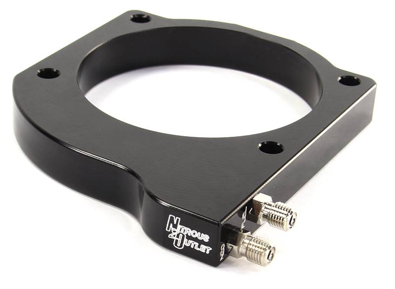 MSD Atomic AirForce LS1 Intake Hard-Lined Plate System for Aftermarket Fuel Rails (12lb Bottle)