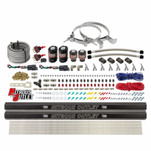 Load image into Gallery viewer, 4 Cylinder 4 Solenoid Dual Stage Direct Port System With Distribution Blocks, SBT Nozzle (E85) - 45-55 PSI (12lb Bottle)