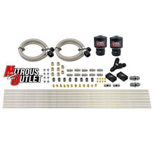 Load image into Gallery viewer, Dry 8 Cylinder Solenoid Forward Direct Port Conversion Kit - .178" Orifice - Distribution Blocks - Compression Fittings