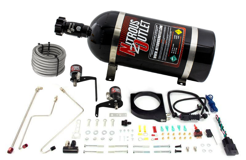 GM 2010-2015 Camaro 102mm FAST Intake Plate System (10lb Bottle)