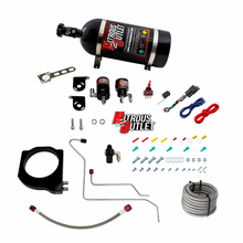 Load image into Gallery viewer, Nitrous Outlet GM 102mm Texas Speed Titan LR-T, SR-1, SR-3, SR-7 Intake Hard-line Plate System - Gas/E85 (5-55psi)(50-200HP) (10lb Bottle)