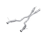 MBRP 2012+ Jeep Grand Cherokee SRT 6.4L 3in Dual Rear Exit Aluminized Catback Exhaust - T304 Tips