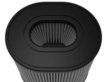 Load image into Gallery viewer, aFe Magnum FORCE Intake Air Filter w/Pro DRY S 4-1/2IN F x(8x6-1/2)IN B x(6-3/4x5-1/2)IN T x8IN