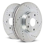 Power Stop 20-23 Subaru Outback Front Drilled & Slotted Rotor - Pair