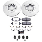 Power Stop 96-98 Nissan Pathfinder Front Z36 Coated Truck & Tow Brake Kit