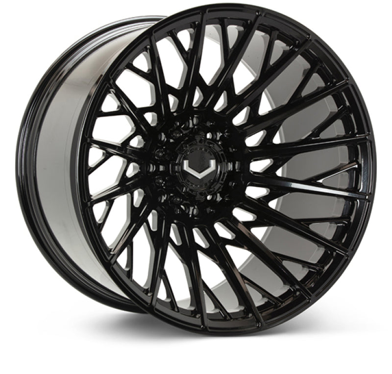 Vossen VFX-02T 20x9.5 - 6x139.7 - ET15 - Deep - 78.1 - Gloss Black Wheel