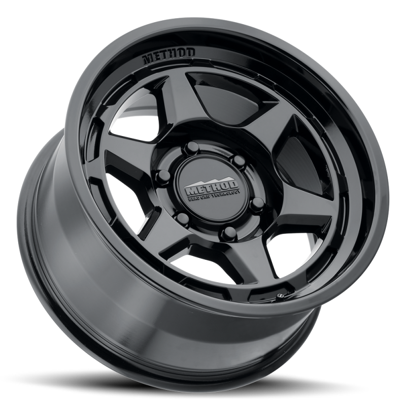Method MR708 - 17x8.5 / 6x5.5 / ET 25 / 106.25 CB - Gloss Black