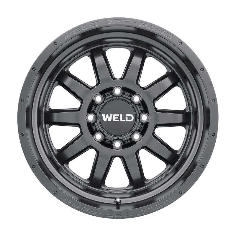 Weld Stealth 20x10 / 8x170 / 4.76 BS / 125.1 HB - Satin Black - Non-BL Wheel